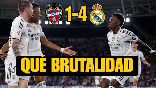 LEVANTE 1-4 REAL MADRID: VINICIUS, MASTANTUONO Y MBAPPE GOLEAN EN EL MUNDO DE ÁLVARO CARRERAS