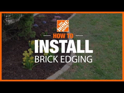 How To Install Brick Edging, How To Install Landscape Edging Bricks