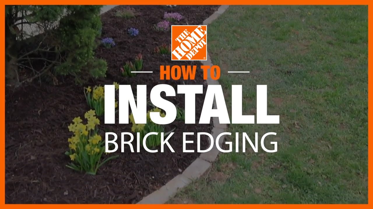 How to Install Brick Edging