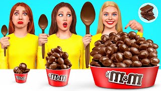 Défi De Grande, Moyenne ou Petite Assiette | Qui Gagne la Bataille Secrète en Cuisine par TeenDO