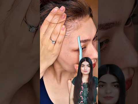 😱😮fake eyebrow hack #viral #trending #hack #shortsfeed #makeup #fyp #rahasaran