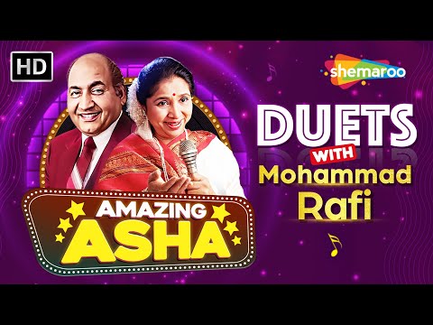 Best of Mohammed Rafi & Asha Bhosle  | Yeh Goteydaar Lehanga | Abhi Na Jao Chhodkar | Video Jukebox