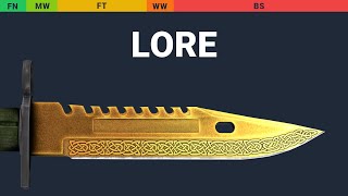 M9 Bayonet Lore Wear Preview