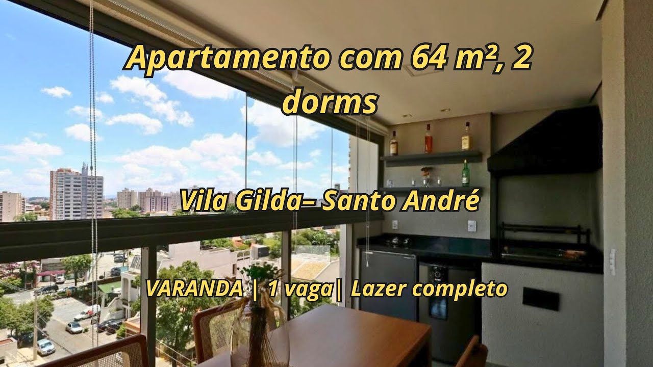Apartamento à Venda em Santo André | Taste Residencial 2 Dorms | Vila Gilda