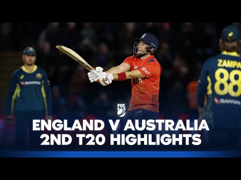 England v Australia - 2nd T20 Full Match Highlights I 14/09/24 I Fox Cricket