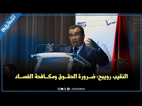 النقيب رويبح: يجب استحضار المقاربة الحقوقية ومكافحة الفساد في تعديلات المسطرة الجنائية