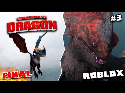 ¡Derrotando a la Muerte Roja en Roblox!: el Final 😱 | Roblox: Como Entrenar a tu Dragón #3 (Final)