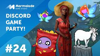 DISCORD GAME PARTY #24 | Marmalade Game Studio