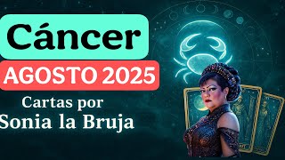 Cartas para Cáncer – Agosto 2025 Te Llama a Soltar y Fluir