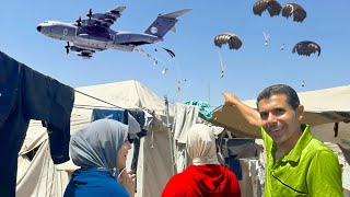 شو بصير معنا في غزة || انزال جوي بكل مكان - لحظات حاسمه !!!؟