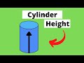 Understanding Cylinder Volume and Height