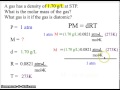 Ideal Gas Law and Molar Mass