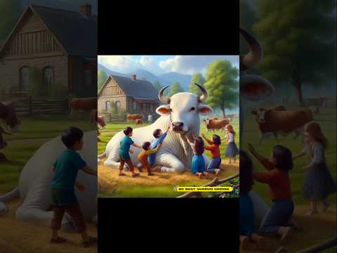 একটি গরু এবং একটি ছোট বাচ্চাকে বাঁচানোর গল্প #shortvideo #shorts