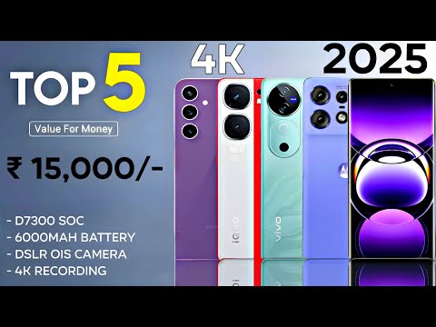 Top 5 best 5g phone under 15000 | best All rounder phone under 15000 | 2025