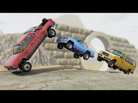 BeamNG Drive - Offroad Truck Battle