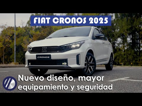 Nuevo Fiat Cronos 2025 | Precios, versiones, motor, equipamiento y todo lo que cambió.