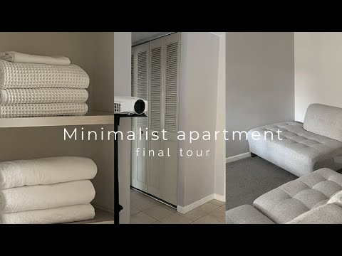 Realistic Minimalist Apartment Tour