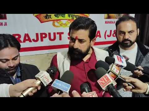 Yuva Rajput Sabha-J&K ne ki #statehood ki maang