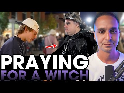 A Witch Receives Prayer & The Gospel - My Reaction