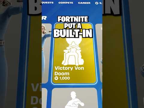 Fortnite Put A BUILT-IN Emote In The SHOP.