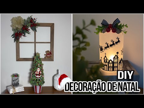 3 ideias de Decoração de Natal linda e fácil!