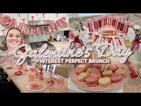 Host a Galentine's Day Party With Me 💌  | Budget Breakdown, Decor Haul, Brunch Recipes, & More