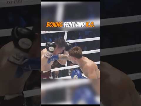 Boxing feint and k.o. #boxing #boxer #usa #mma #kickboxing