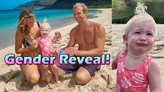 Gender Reveal + Nursery Tour! (our daughter was shocked)