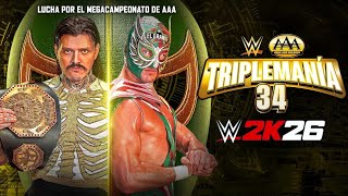 WWE 2K26: Dominik Mysterio (C) Vs. El Grande Americano | Triplemanía 34