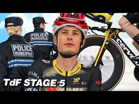Vingegaard’s Bike Troubles? + Knife Attack At The Tour – Wild Ones TdF Stage 5 Highlights