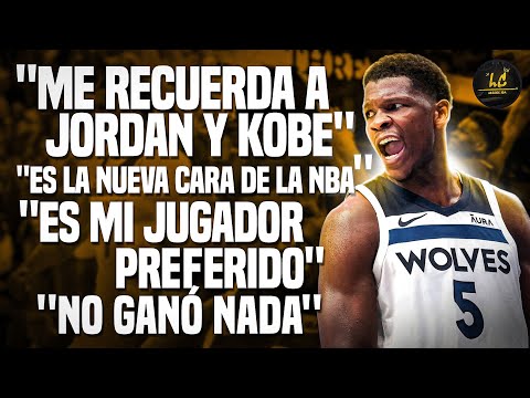 "Es como un joven MICHAEL JORDAN" | ¿Qué PIENSAN las LEYENDAS de la NBA de ANTHONY EDWARDS?