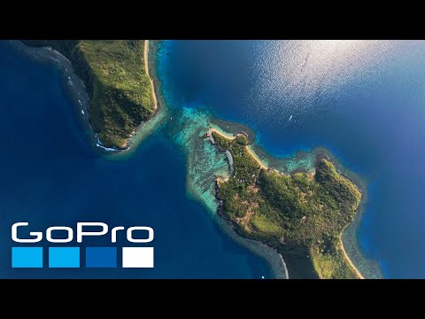 GoPro: Relaxing Drone Visuals of Fiji&#39;s Islands | 5K Coffee Break