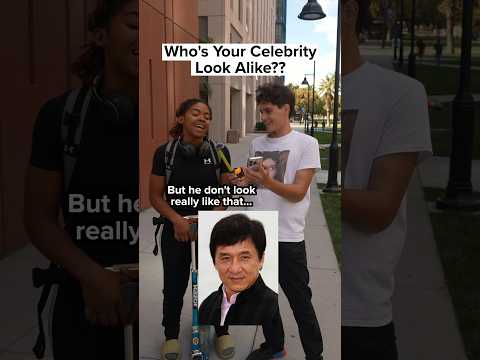 I Found Jackie Chan’s Doppelgänger!! #Funny #Entertainment #Publicinterview #Viral #Shorts