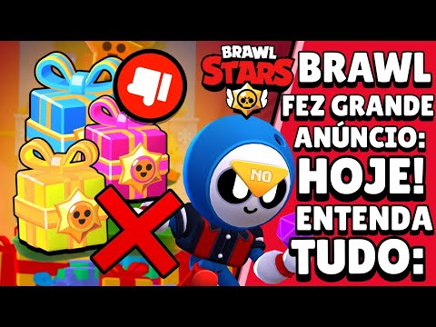 NOTÍCIA! BRAWL STARS FEZ GRANDE ANÚNCIO HOJE!  MUITA COISA VAI MUDAR!