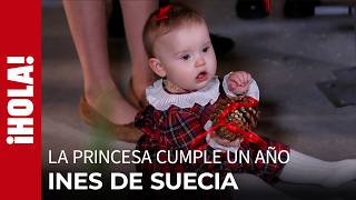 La princesa Inés, hija de CARLOS FELIPE y SOFÍA DE SUECIA, cumple 1 año: del debut al primer posado