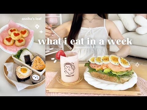 what i eat in a week: healthy summer edition!🍙🍓 recipes to feel my best, japanese cooking, smoothies
