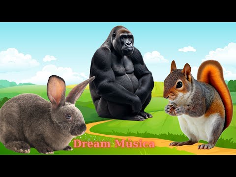 Funny Animal Compilation: Rabbit, Gorilla, Chipmunk, Chinchilla - Animal Sounds