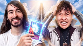 We Hosted Yu-Gi-Oh Battle City! (Ft. MoistCr1TiKaL)