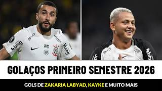 5 GOLAÇOS do Corinthians no Primeiro Semestre de 2026
