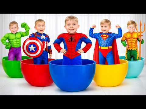 Kids Become Superheroes! Oliver’s Best Adventures
