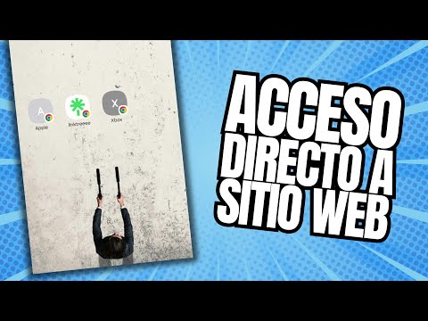 Como Crear un Acceso Directo a una Pagina Web en ANDROID