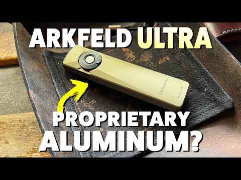 The New 3-in-1 Olight Arkfeld Ultra is Tough! (Twice as Hard as 6061 Aluminum?)