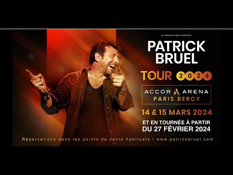 Patrick Bruel – Tour 2024 (Bande-annonce)