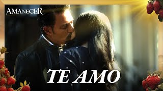 Leonel y Alba se dan su primer beso de amor verdadero | Amanecer 4/4 | Capítulo 40