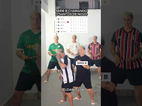 SANTOS TÁ QUASE NO z4 kakaka #futebol #brasileirao