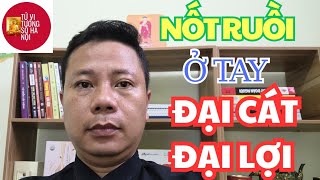 Vị trí nốt ruồi đại cát đại lợi trên tay | Tử vi tướng số Hà Nội
