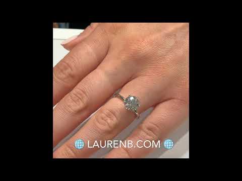 2 ct Round Diamond Super Slim Engagement Ring