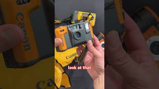 The all action Canon AS-6. The go anywhere compact film camera. #filmcamera #waterprooffilmcamera
