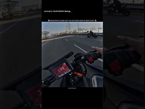 Bhai kitna Kam gap tha #viralvideo #automobile #zx10r #motovlog #rider