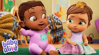 Baby Alive Official 🍼 Princess Ellie & Tilly Spooky Fun 🎃 Cartoons for Kids ⭐️ Baby Videos 💕